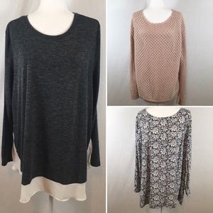LOFT 3 Piece Top Bundle XXL